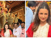 Parineeti offers prayers at Lalbaugcha Raja