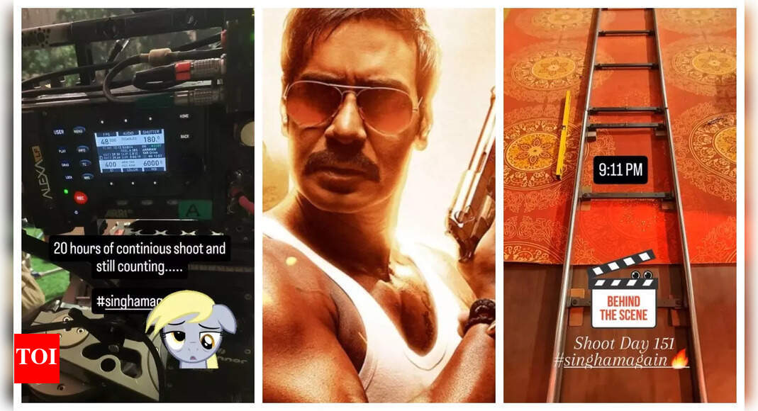 Rohit Shetty's 'Singham Again' completes 151 days of filming, races to ...