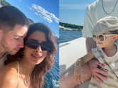 Nick-Priyanka enjoy a sea trip with Malti Marie