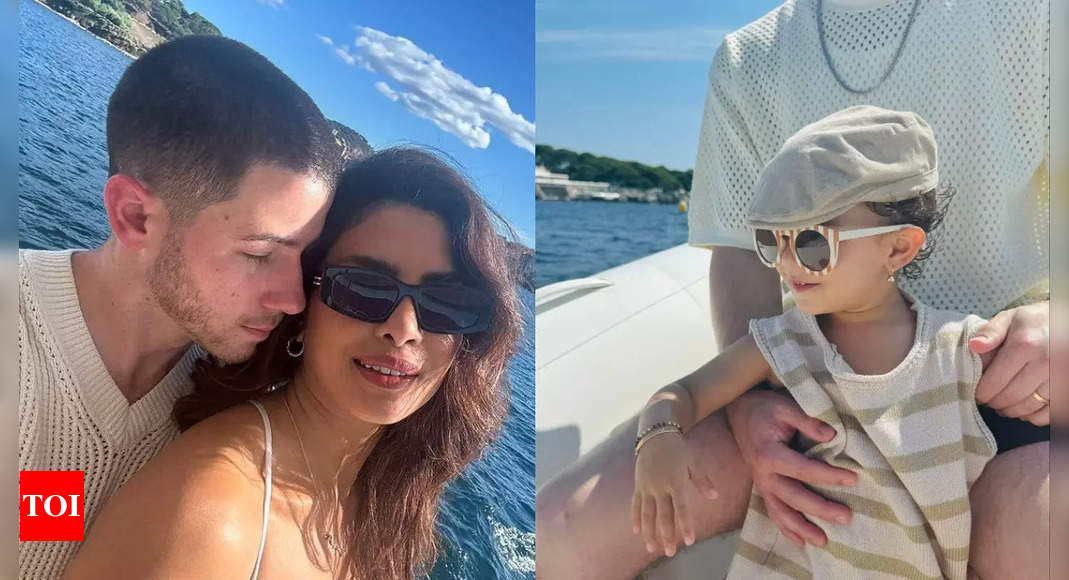 Nick Jonas and Priyanka Chopra enjoy a sea trip with little Malti Marie; fans can’t take their eyes off them | Hindi Movie News – Times of India