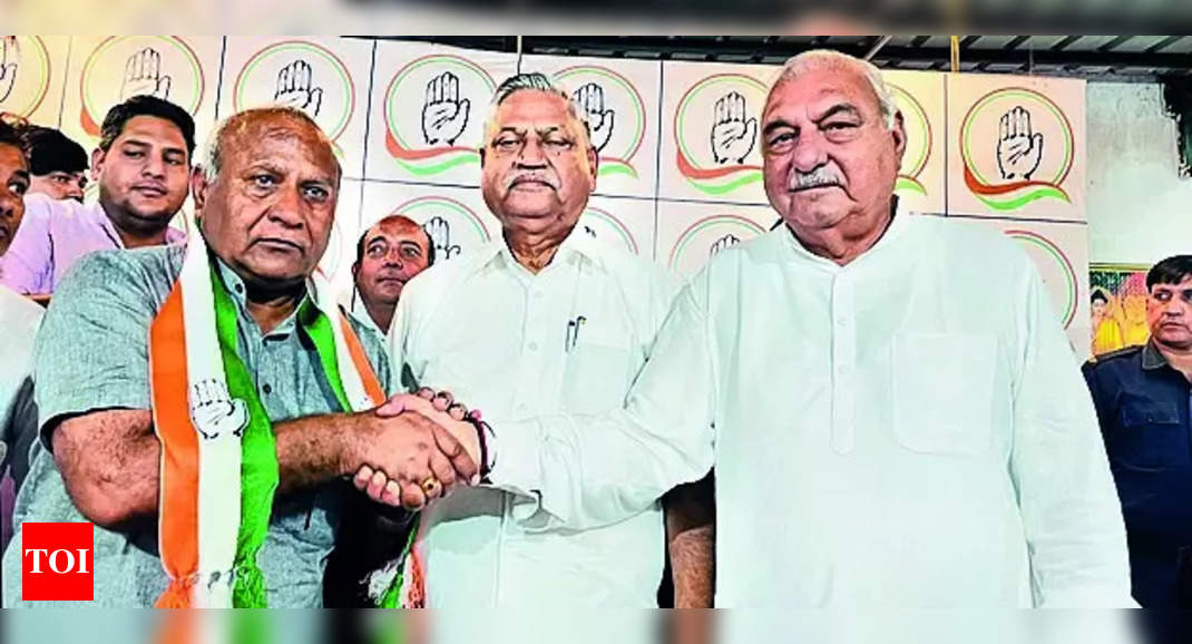 Haryana BJP Leaders Join Congress Before Elections