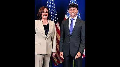 Odia youth campaigns for Kamala ahead of US polls