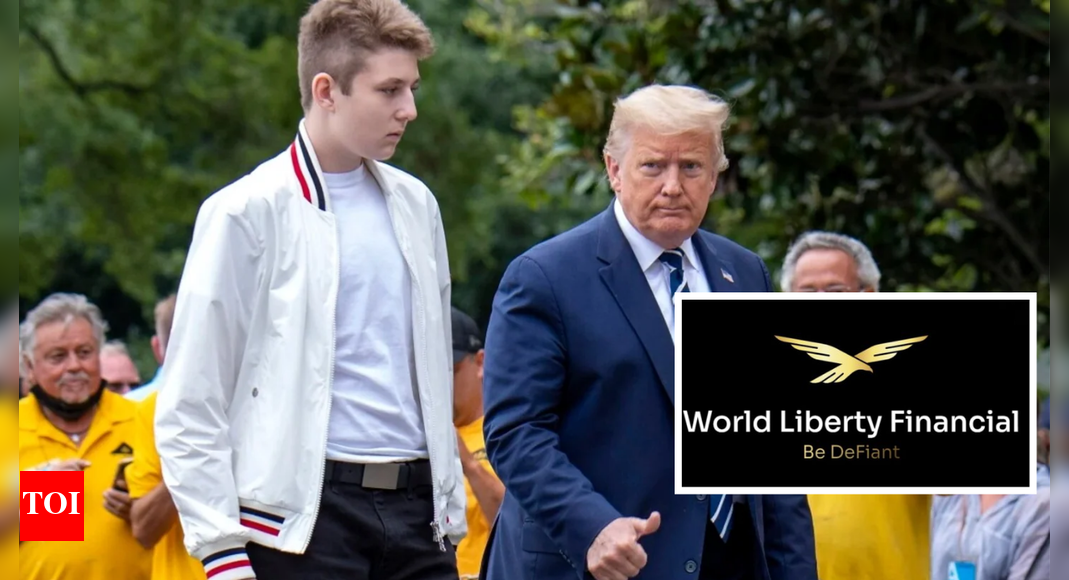 Barron Trump, at 18, takes the lead as ‘DeFi Visionary’ in new Trump family crypto platform World Liberty Financial