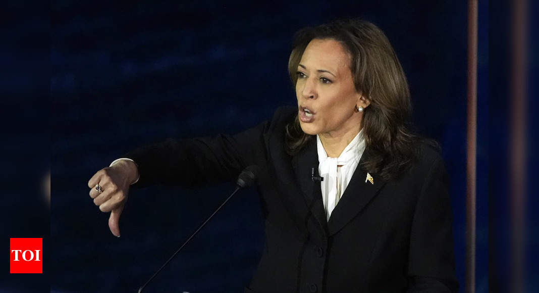 Kamala Harris reveals she’s a gun owner during debate with Donald Trump: What does it mean? – Times of India