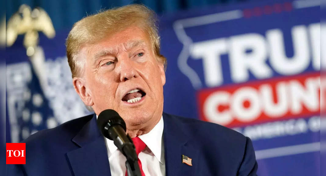 Donald Trump on another debate with Kamala Harris: ‘Maybe, if I got in the right mood … ‘ – Times of India