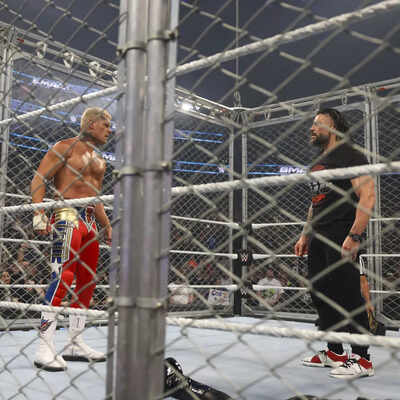 Roman Reigns makes highly awaited return during WWE SmackDown's USA Network debut