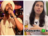 Diljit reacts to video on concert tickets