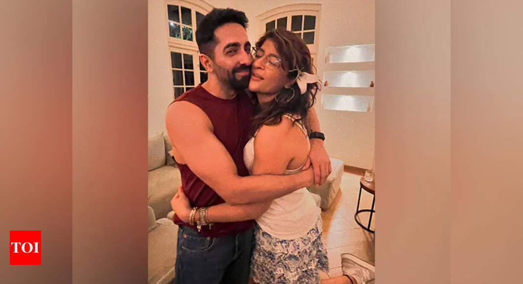 Ayushmann Khurrana Celebrates Birthday with Wife