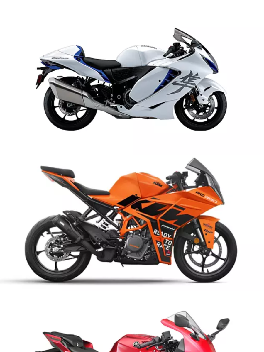 5 Bikes With Highest Fan Following, Suzuki Hayabusa, KTM RC390, Yamaha ...