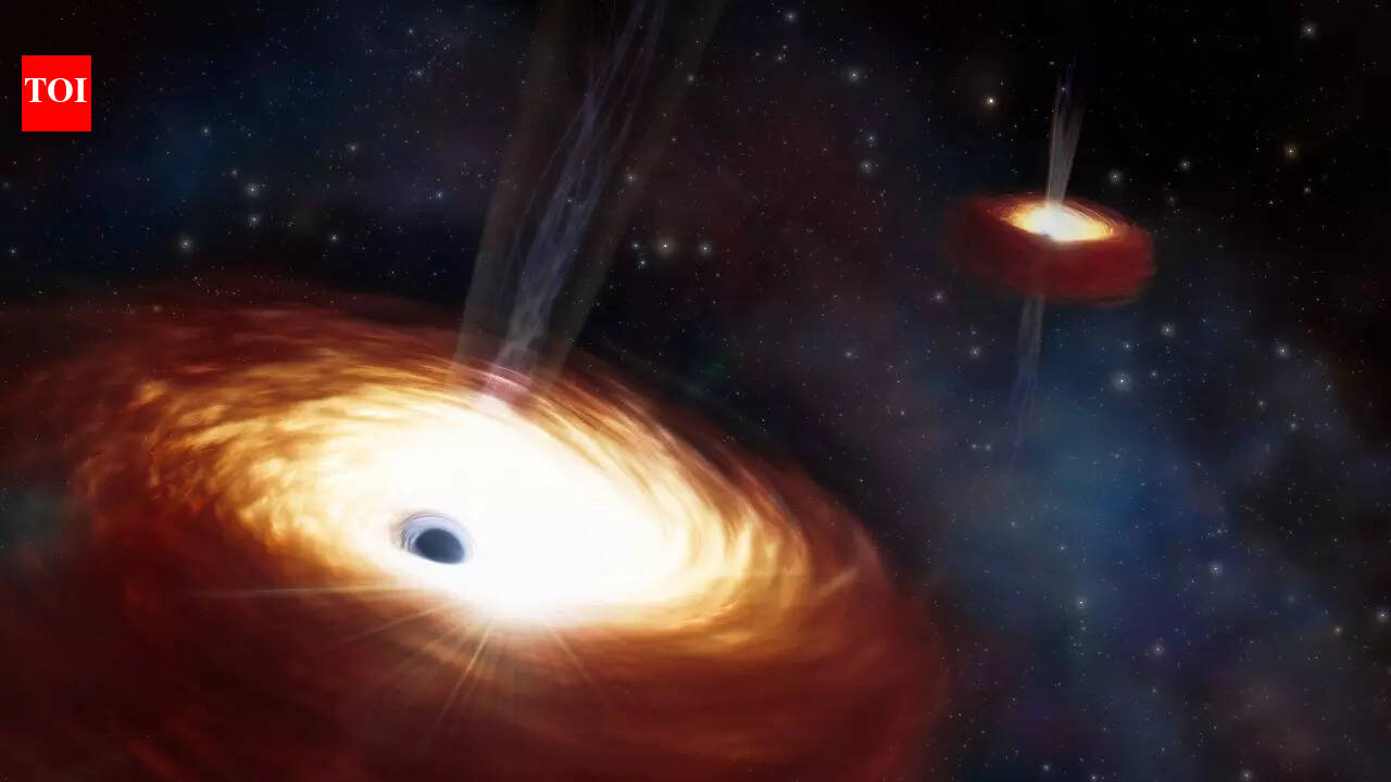 NASA discovers closest pair of supermassive black holes in merging ...