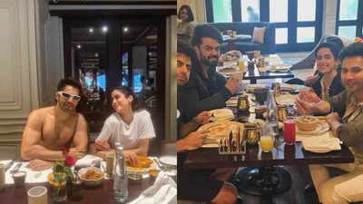 'Sunny sanskari ki Tulsi kumari: Varun Dhawan shares fun moments over breakfast, Janhvi Kapoor teases with 'This was lunch' comment