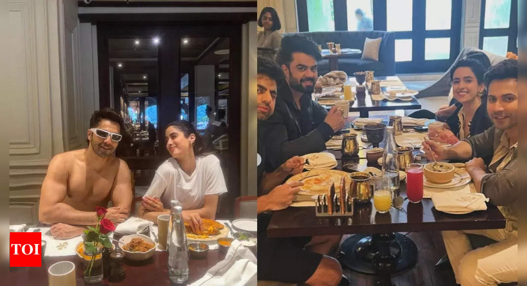 Varun Dhawan Shares Breakfast Photos with Co-Stars