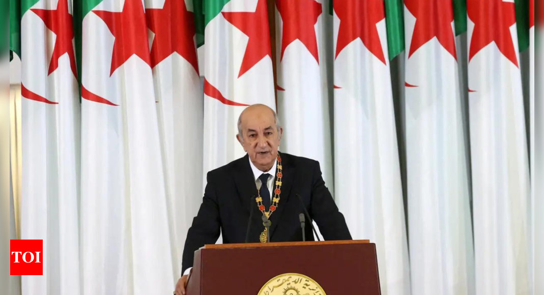 Abdelmadjid Tebboune secures second term as Algeria's president with 84.3 percent votes