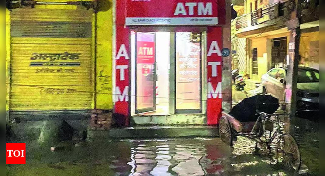 Woman slips on flooded road & hits ATM shutter; electrocuted | Gurgaon ...