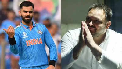 'Virat Kohli played under my captaincy and no one talks about it': Politician Tejashwi Yadav - WATCH