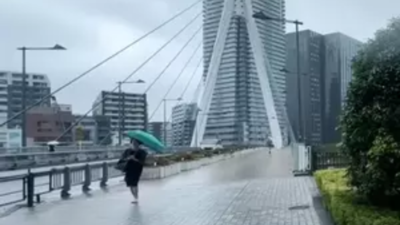 Typhoon Bebinca threatens Southern Japan with landslide risks ahead of landfall near Shanghai