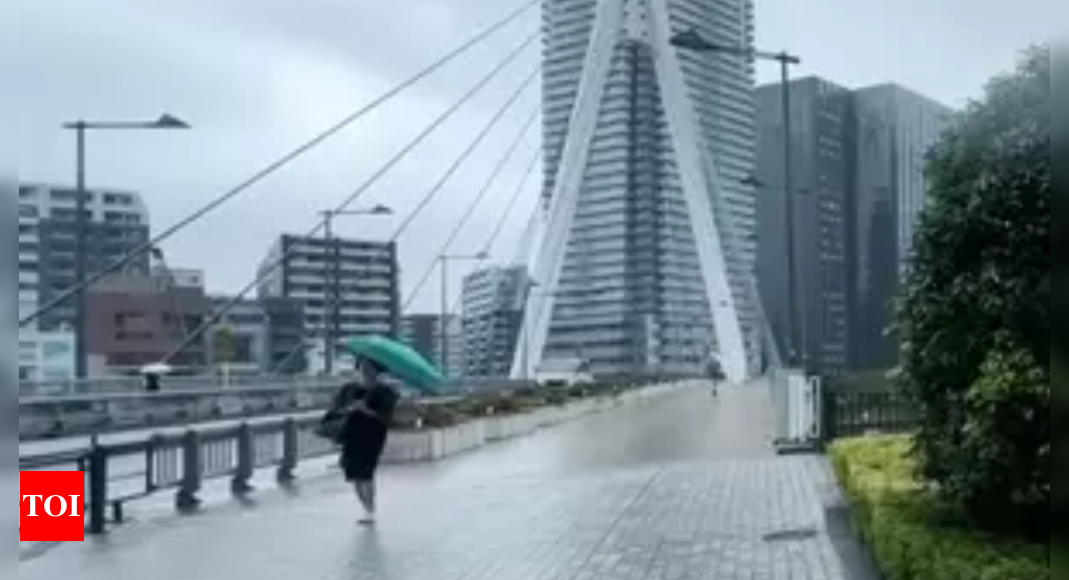 Typhoon Bebinca Hits Shanghai During Festival