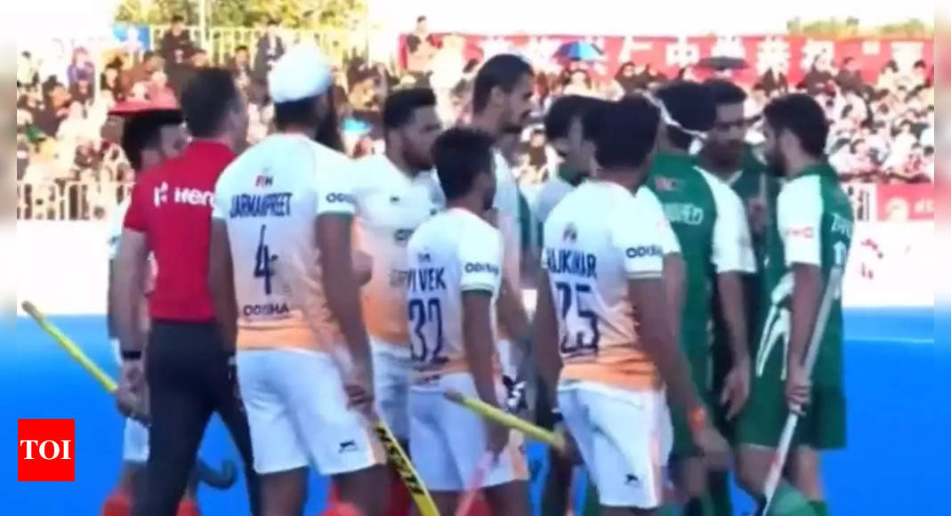 India Wins Heated Hockey Match Against Pakistan