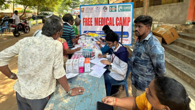 Free medical camp organized at Saripalli village