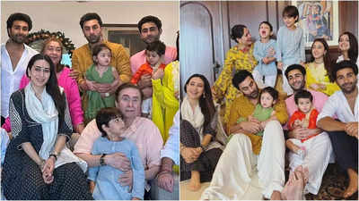 Ranbir Kapoor and daughter Raha Kapoor steal the show at the Kapoor family's Ganesh Chaturthi celebration; Alia Bhatt misses the festivities