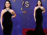 Selena Gomez stuns on Emmys red carpet