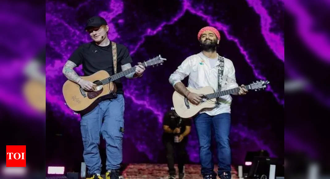 Arijit Singh, Ed Sheeran's O2 Arena Performance