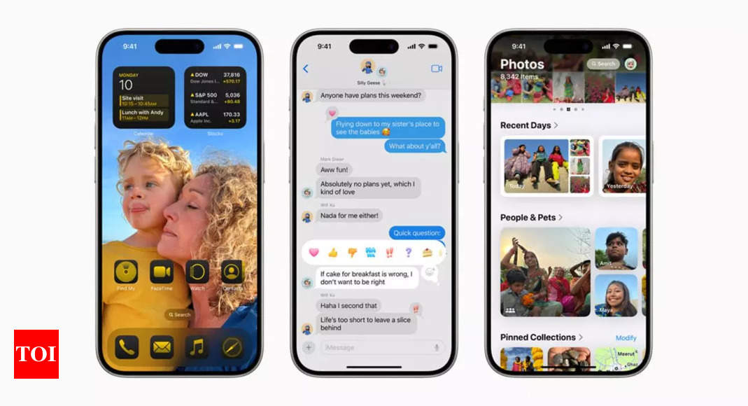 Apple introduces iOS 18: Eligible iPhones, new features and download