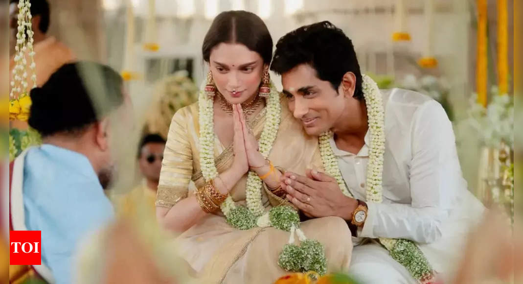 Aditi Rao Hydari and Siddharth Announce Marriage