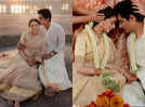 Aditi Rao Hydari and Siddharth set wedding fashion goals in traditional South Indian ensembles