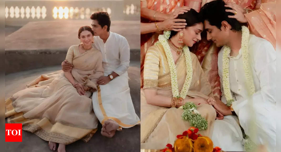 Aditi Rao Hydari and Siddharth Marry in Telangana