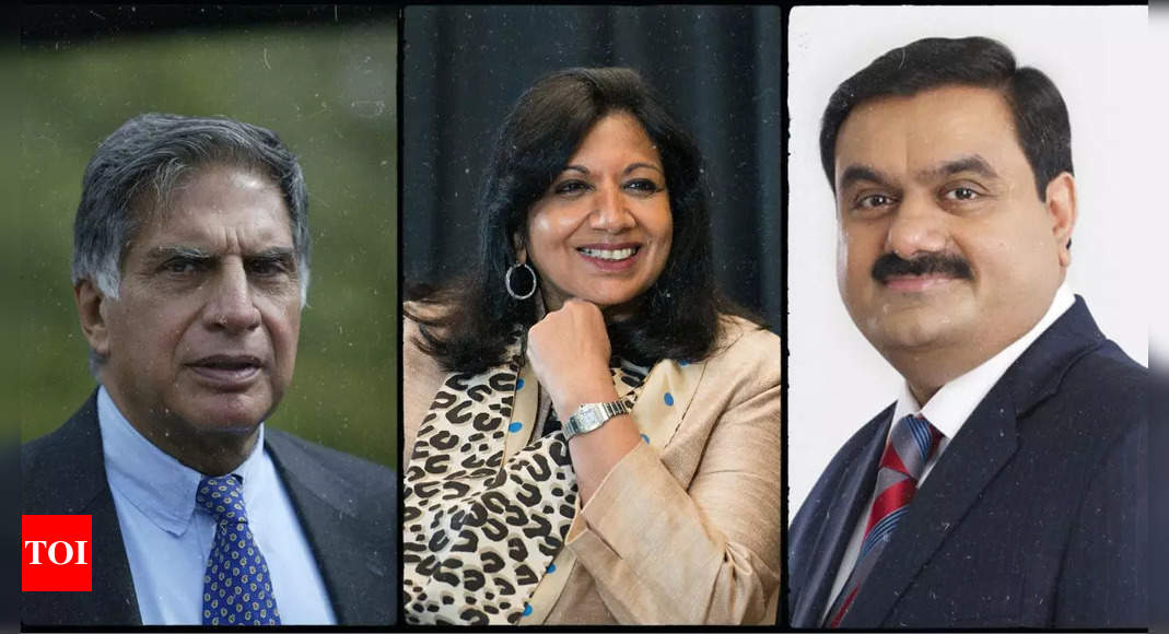 discover first jobs that shaped careers of india’s most successful figures including dhirubhai ambani, ratan tata, kiran mazumdar shawand, gautam adani, sudha murtymore, indra nooyi, ardeshir godrej | India News – Times of India