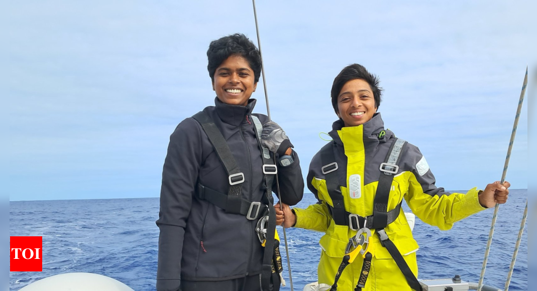 Two Indian Navy women officers set to circumnavigate the globe on INSV Tarini | Delhi News