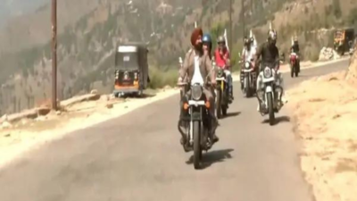 Bike rally held to raise voter awareness in Jammu and Kashmir's Doda ahead of assembly elections