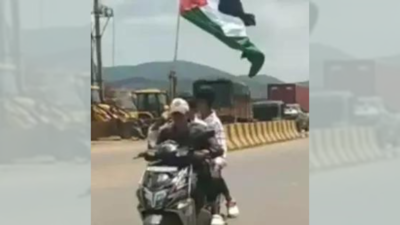 6 boys held for riding two-wheelers with Palestinian flag in Karnataka