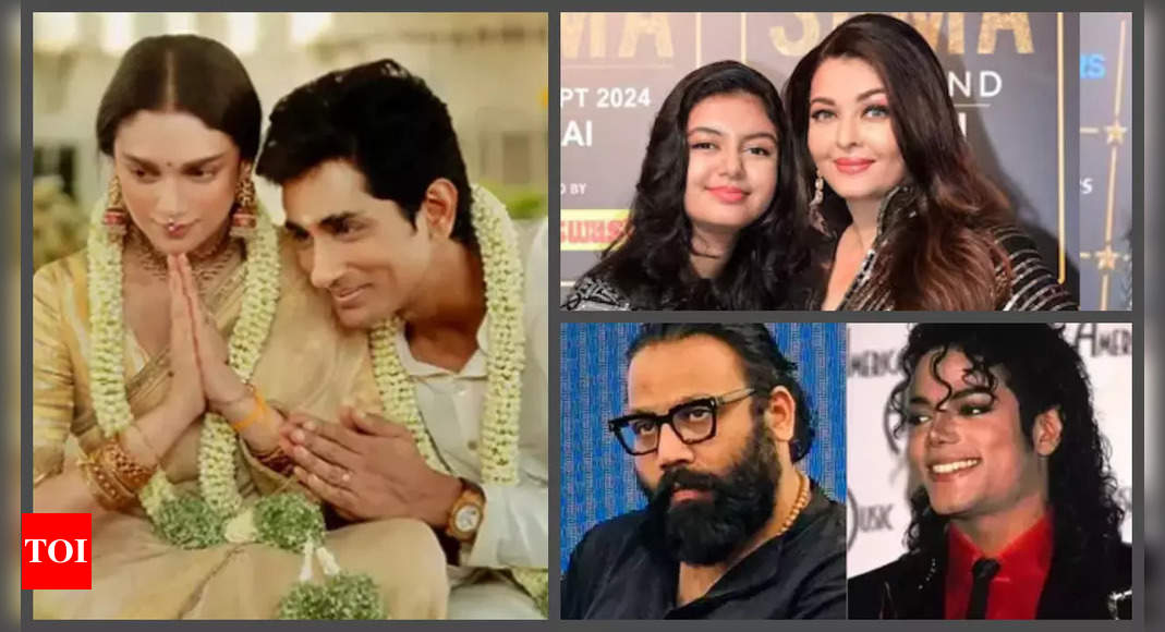 Aditi Rao Hydari-Siddharth get married secretly, Sandeep Reddy Vanga wants to do a biopic on Michael Jackson, Aishwarya Rai-Aaradhya Bacchan’s PDA catches eyeballs: Top 5 entertainment news of the day | – Times of India