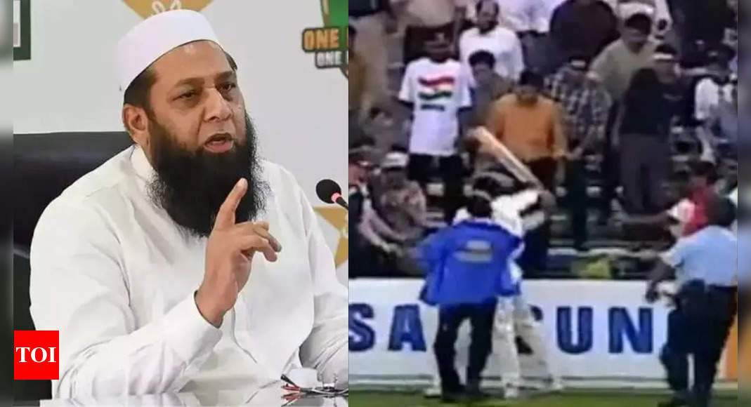 Heated moment! When angry Inzamam-ul-Haq went after Indian spectator with a bat in his hand – Times of India