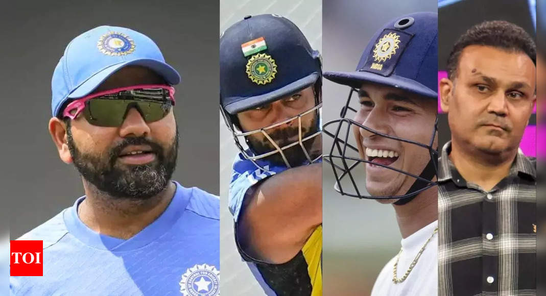 Rohit Sharma on brink of huge Sachin Tendulkar, Virat Kohli, Virender Sehwag records | Cricket News – Times of India