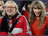 Taylor Swift's mom shares a hug for Donna Kelce 