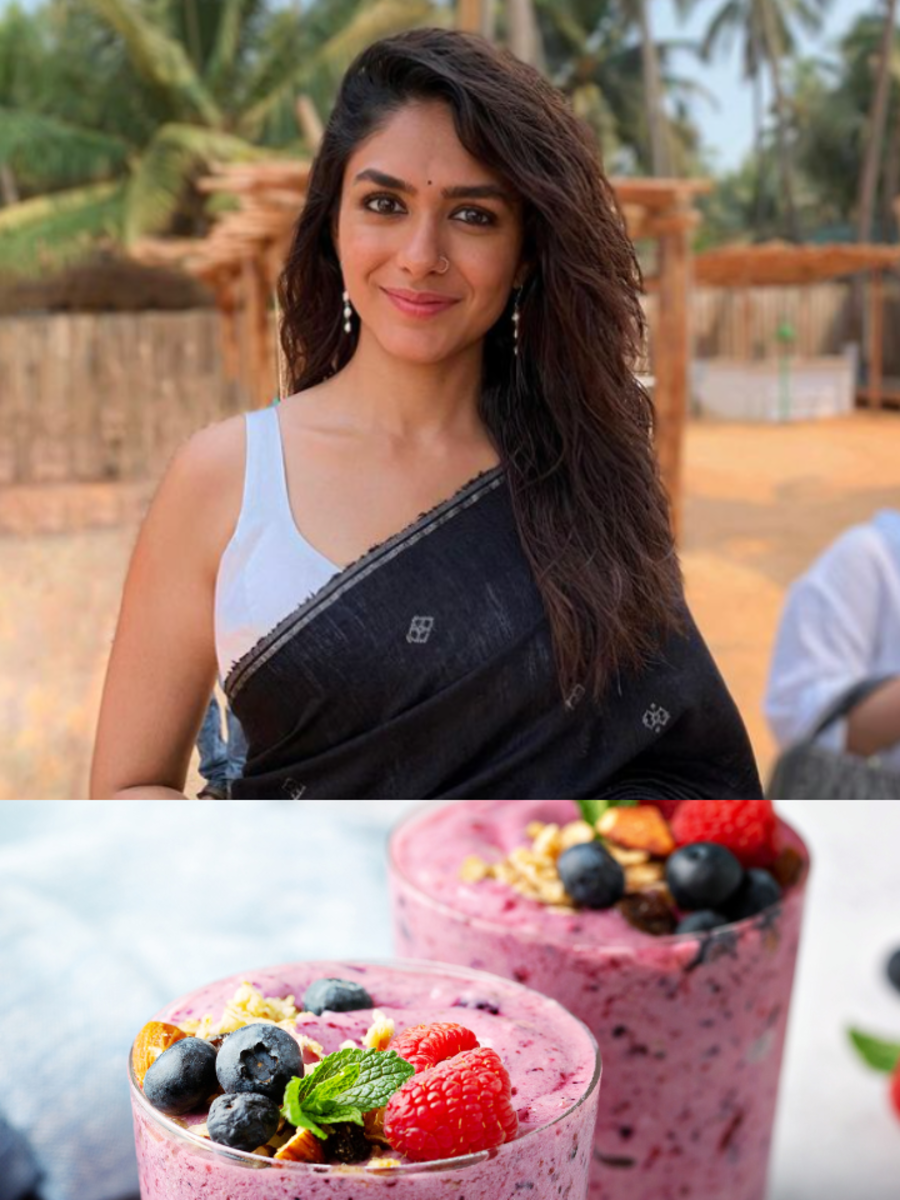 Mrunal Thakur's Weight Loss Berry Smoothie For Breakfast, Try This