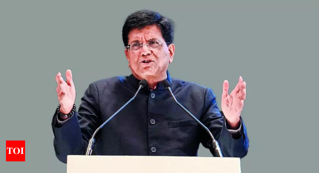 Goyal suggests new township for startups as India’s answer to Silicon Valley – Times of India