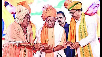 Time has come to save your dharma: Yogi in Tripura