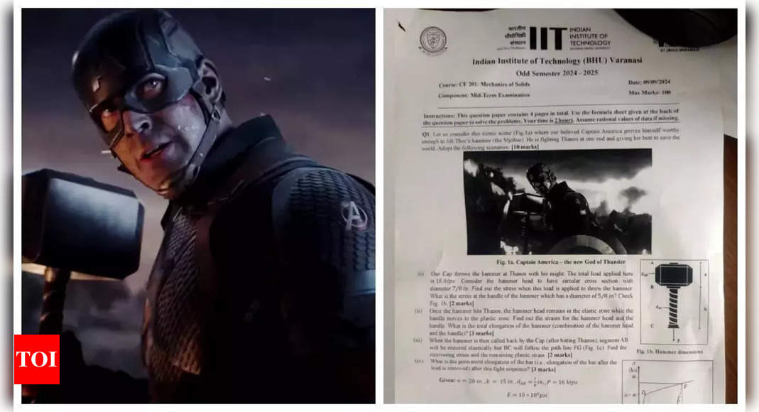 How IIT Varanasi used this ‘epic’ Avengers: Endgame fight seen for Physics question