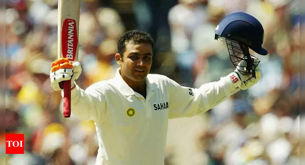 Border Gavaskar Trophy: When Virender Sehwag set the Melbourne Cricket Ground alight with a swashbuckling knock | Cricket News – Times of India