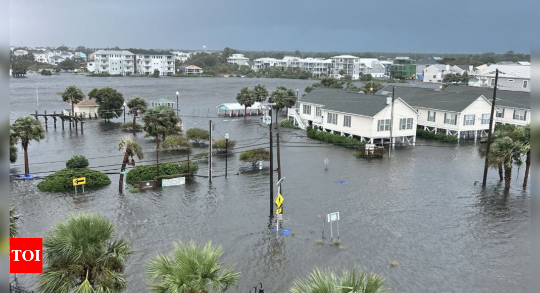 Historic rainfall triggers severe flooding in North Carolina