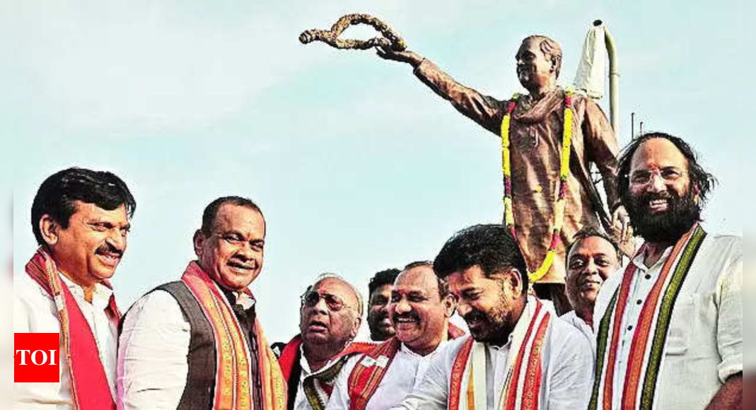 Telangana Unveils Rajiv Gandhi Statue Amid Row