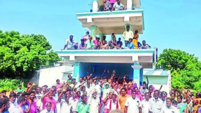 Church built on dry water canal near Villupuram razed after court order