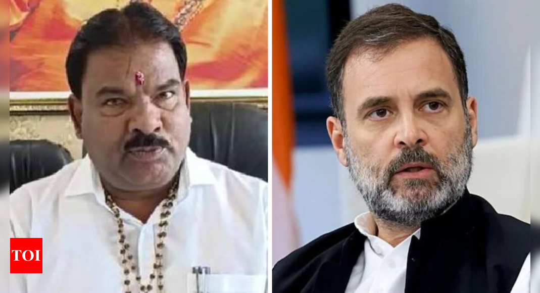 Congress condemns Shiv Sena MLA’s ‘Rs 11 lakh reward to cut Rahul Gandhi’s tongue’ remark | Mumbai News