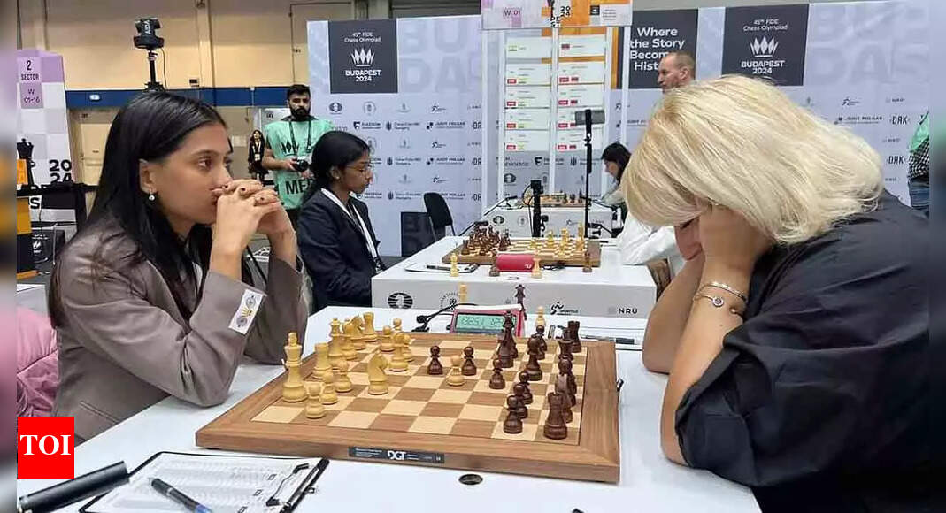 Chess Olympiad: India's unbeaten run continues | Chess News - Times of ...