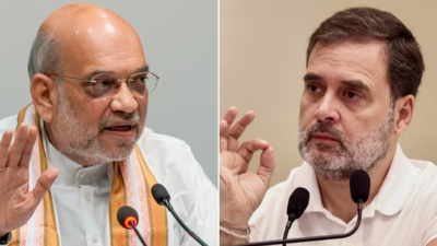 Amit Shah slams Rahul Gandhi as 'machine of lies' at public rally