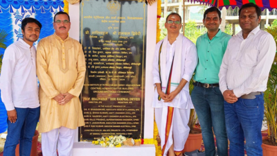 IIPE Vizag lays foundation stone for central admin block